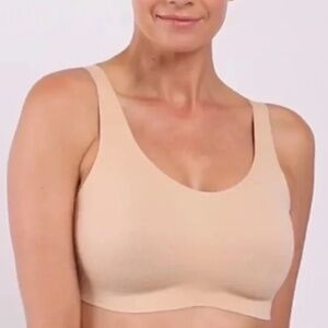Knix LuxeLift Pullover Bra Sz L+ in Warm Sand